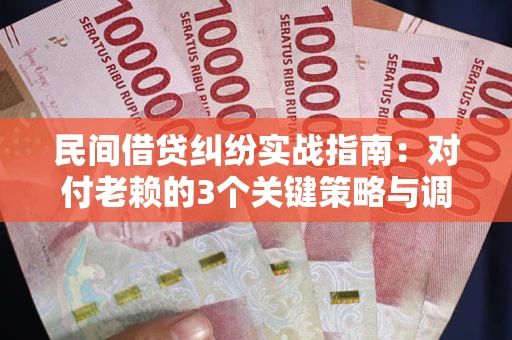 济南民间借贷纠纷实战指南：对付老赖的3个关键策略与调解盲区解析