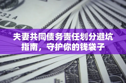 济南夫妻共同债务责任划分避坑指南，守护你的钱袋子